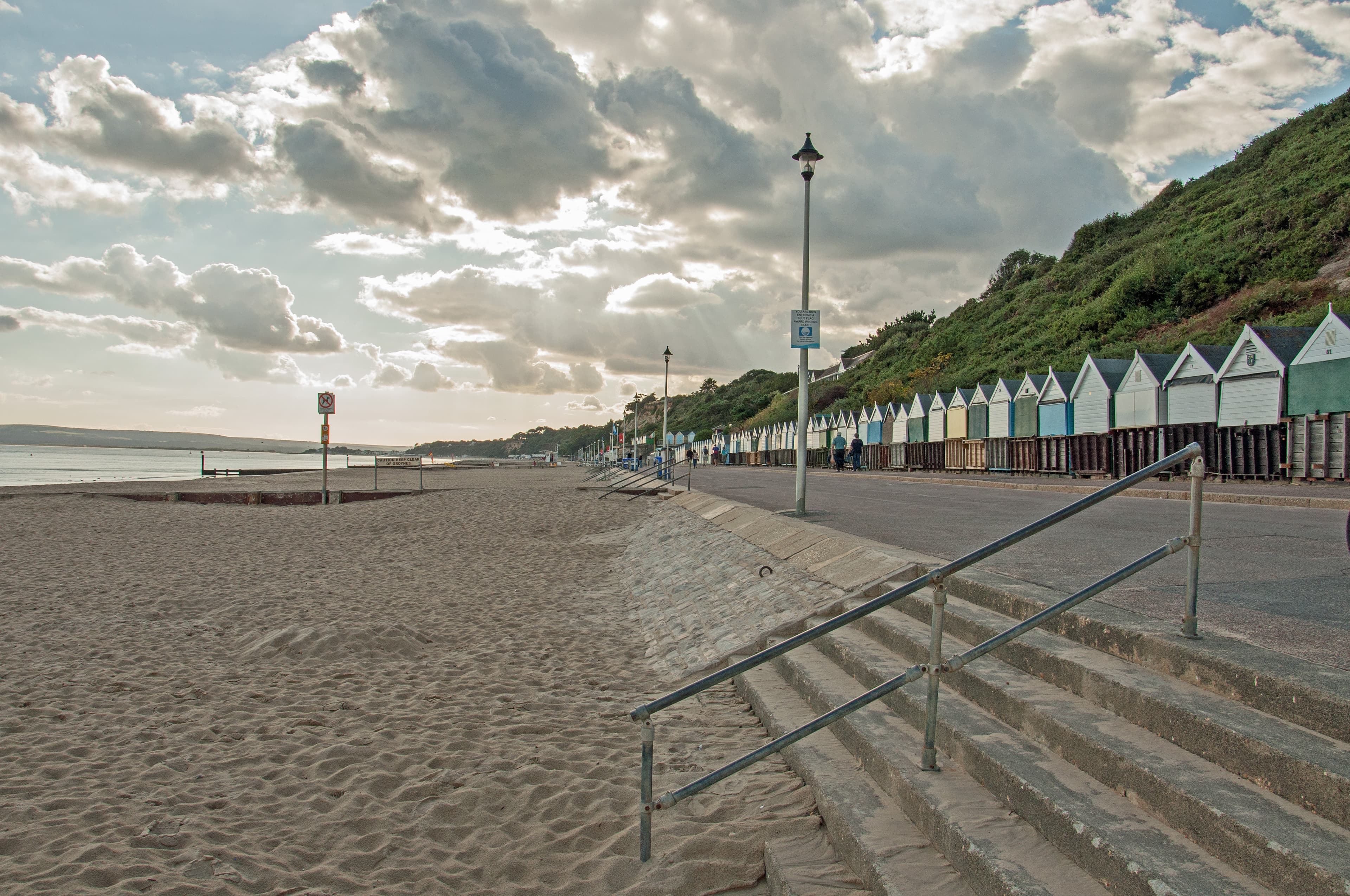Beach Huts along Bournemouth Seafront